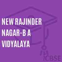 New Rajinder Nagar-B A Vidyalaya Secondary School Logo