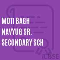 Moti Bagh Navyug Sr. Secondary Sch Senior Secondary School Logo