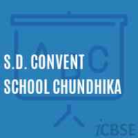 S.D. Convent School Chundhika Logo