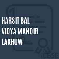 Harsit Bal Vidya Mandir Lakhuw Middle School Logo