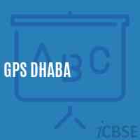 Gps Dhaba Primary School Logo