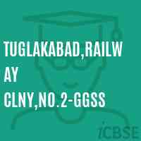Tuglakabad,Railway Clny,No.2-GGSS High School Logo