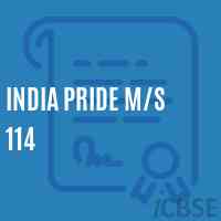 India Pride M/S 114 Primary School Logo