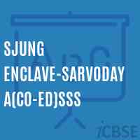 SJung Enclave-Sarvodaya(Co-Ed)SSS Senior Secondary School Logo