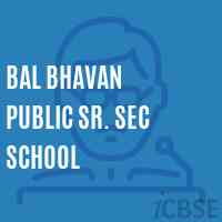 Bal Bhavan Public Sr. Sec School Logo