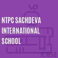 Ntpc Sachdeva International School Logo