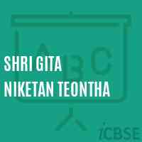 Shri Gita Niketan Teontha High School Logo