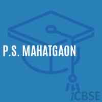 P.S. Mahatgaon Primary School Logo