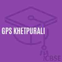 Gps Khetpurali Primary School Logo