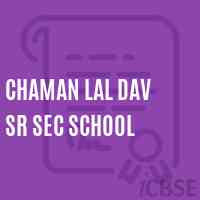 Chaman Lal Dav Sr Sec School Logo