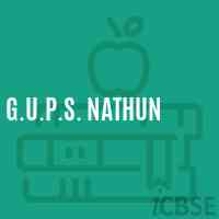 G.U.P.S. Nathun Middle School Logo