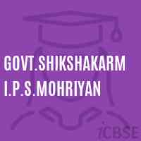 GOVT.Shikshakarmi.P.S.MOHRIYAN Primary School Logo