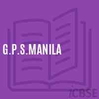 G.P.S.Manila Primary School Logo