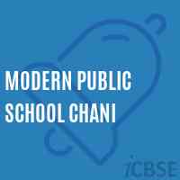 Modern Public School Chani Logo