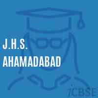 J.H.S. Ahamadabad Middle School Logo