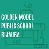 Golden Model Public School Bijaura Logo