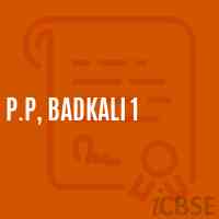 P.P, Badkali 1 Primary School Logo