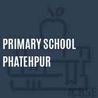Primary School Phatehpur Logo