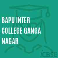 Bapu Inter College Ganga Nagar High School Logo