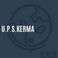 U.P.S.Kerma Middle School Logo