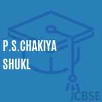 P.S.Chakiya Shukl Primary School Logo