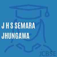 J H S Semara Jhungawa Middle School Logo