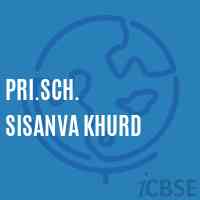 Pri.Sch. Sisanva Khurd Primary School Logo