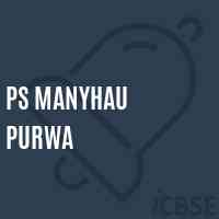 Ps Manyhau Purwa Primary School Logo