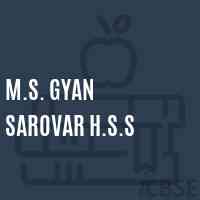 M.S. Gyan Sarovar H.S.S Secondary School Logo