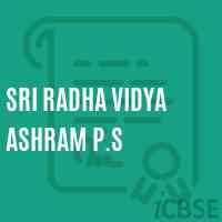 Sri Radha Vidya Ashram P.S Primary School Logo