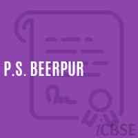 P.S. Beerpur Primary School Logo