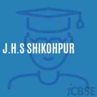 J.H.S Shikohpur School Logo