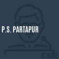 P.S. Partapur Primary School Logo