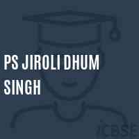 Ps Jiroli Dhum Singh Primary School Logo