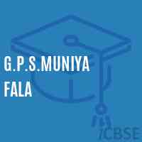 G.P.S.Muniya Fala Primary School Logo