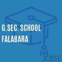 G.Sec. School Falabara Logo