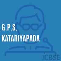 G.P.S. Katariyapada Primary School Logo