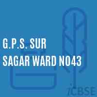 G.P.S. Sur Sagar Ward No43 Primary School Logo