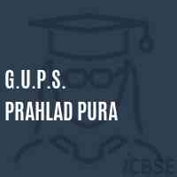 G.U.P.S. Prahlad Pura Middle School Logo