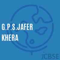 G.P.S.Jafer Khera Primary School Logo