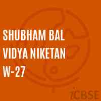 Shubham Bal Vidya Niketan W-27 Primary School Logo