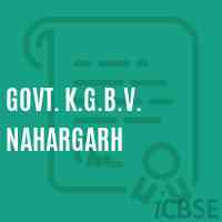 Govt. K.G.B.V. Nahargarh Middle School Logo