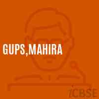 Gups,Mahira Middle School Logo