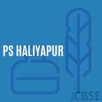 Ps Haliyapur Primary School Logo