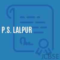 P.S. Lalpur Primary School Logo