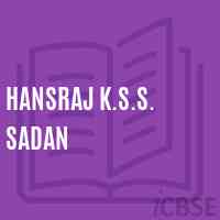 Hansraj K.S.S. Sadan Primary School Logo