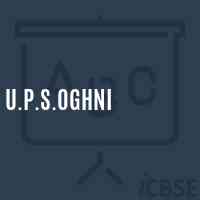 U.P.S.Oghni Middle School Logo