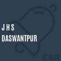 J H S Daswantpur Middle School Logo