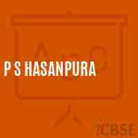 P S Hasanpura Primary School Logo