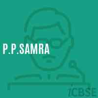 P.P.Samra Primary School Logo